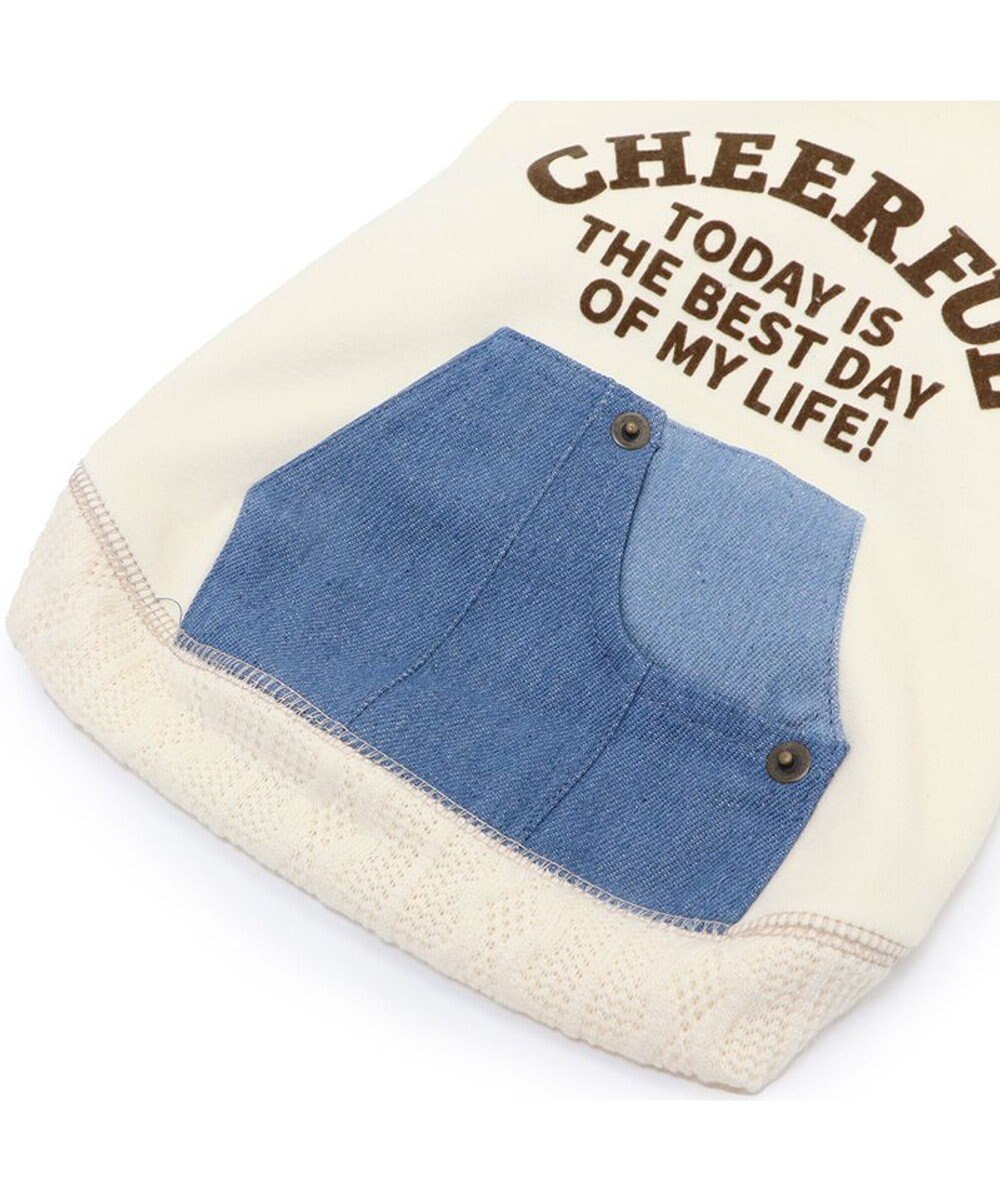 PET PARADISE ペットパラダイス ポケット付きトレーナー 《デニムチェック柄》 小型犬 