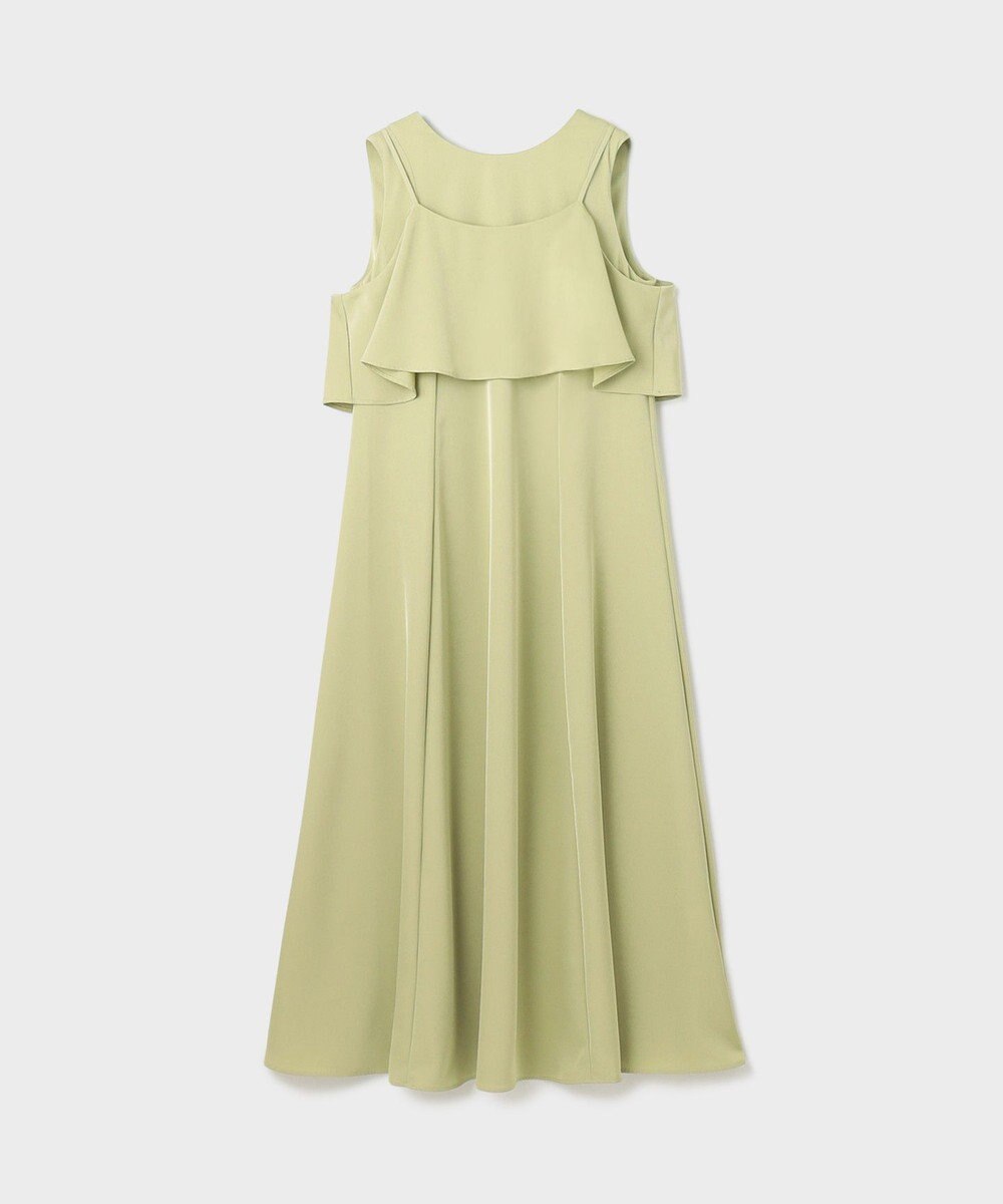 GRACE CONTINENTAL サテンレイヤードワンピース 