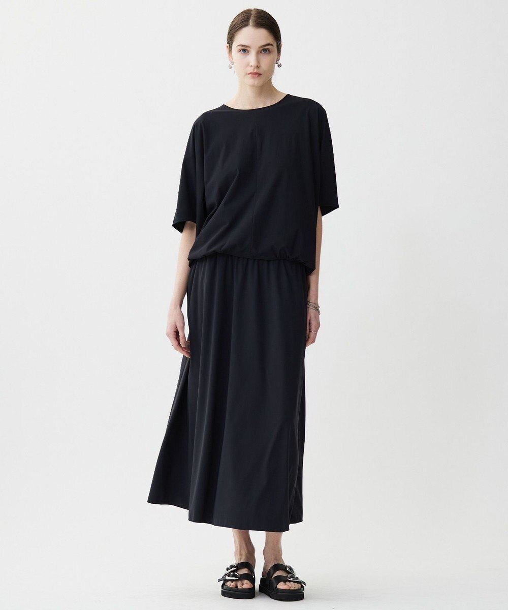 ICB 【WEB限定カラーあり・UVカット・接触冷感・速乾】マットスキューバ フレアスカート 