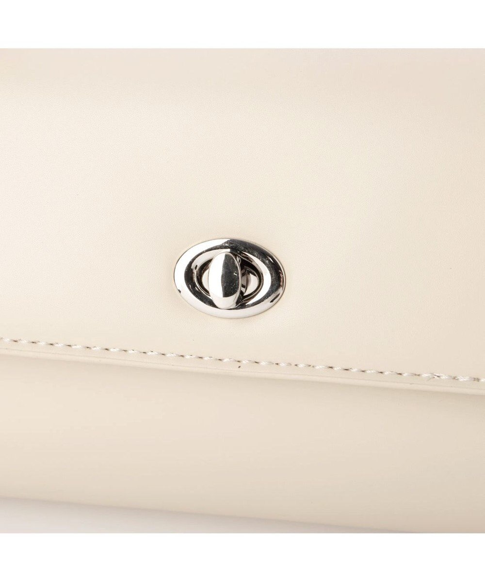 UNBILLION カシュカシュ cachecache / 横長スムース2wayショルダーバッグ 