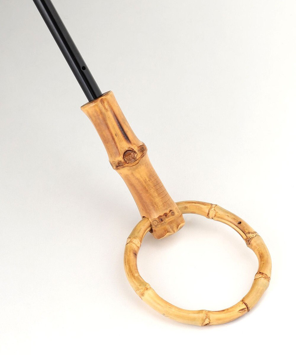 自由区 【UVカット・晴雨兼用】オルタンシアプリント 折りたたみ傘 