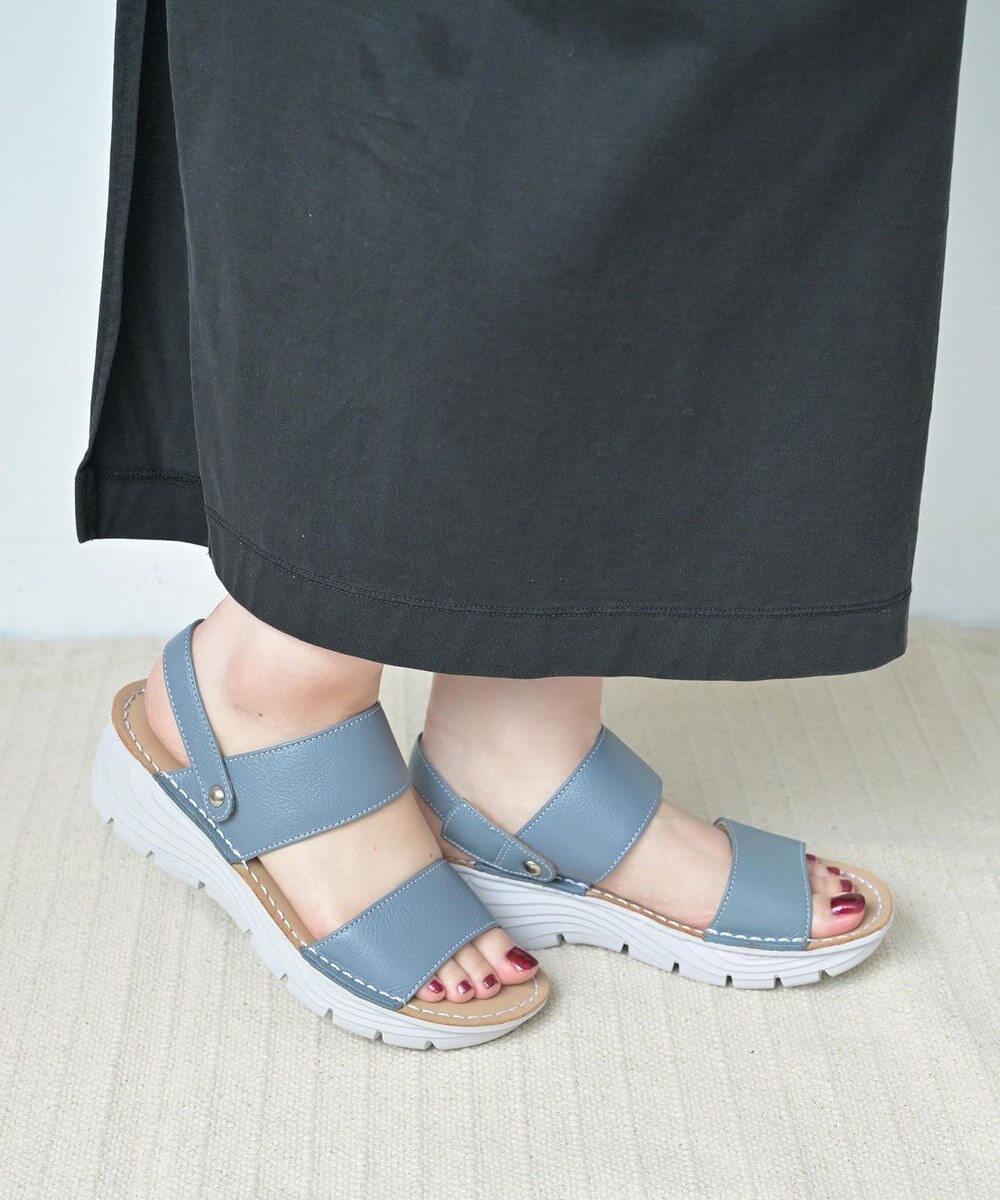 Pointer 本革 超軽量2WAY ツーバンドサンダル 