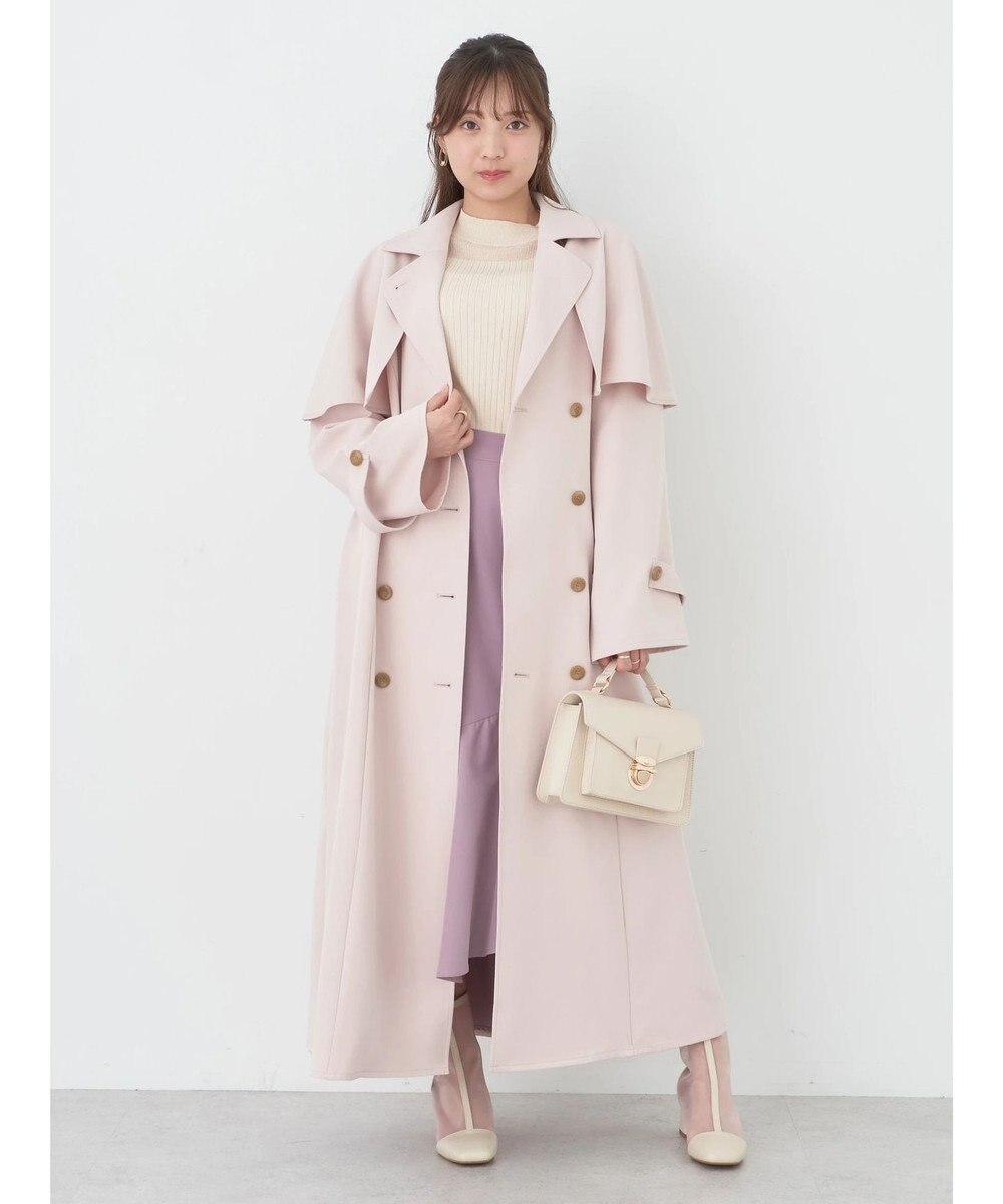 earth music&ecology ２ＷＡＹケープトレンチコート 