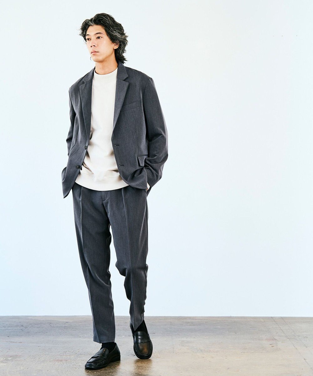 UNFILO MENS スマート テーパードパンツ [24年秋冬商品] 