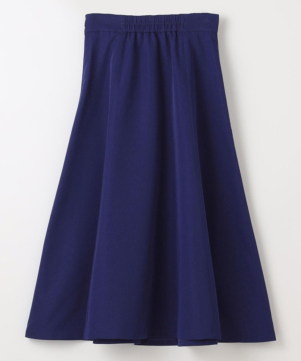 ANY SIS 【洗える】ロングタフタフレア スカート 