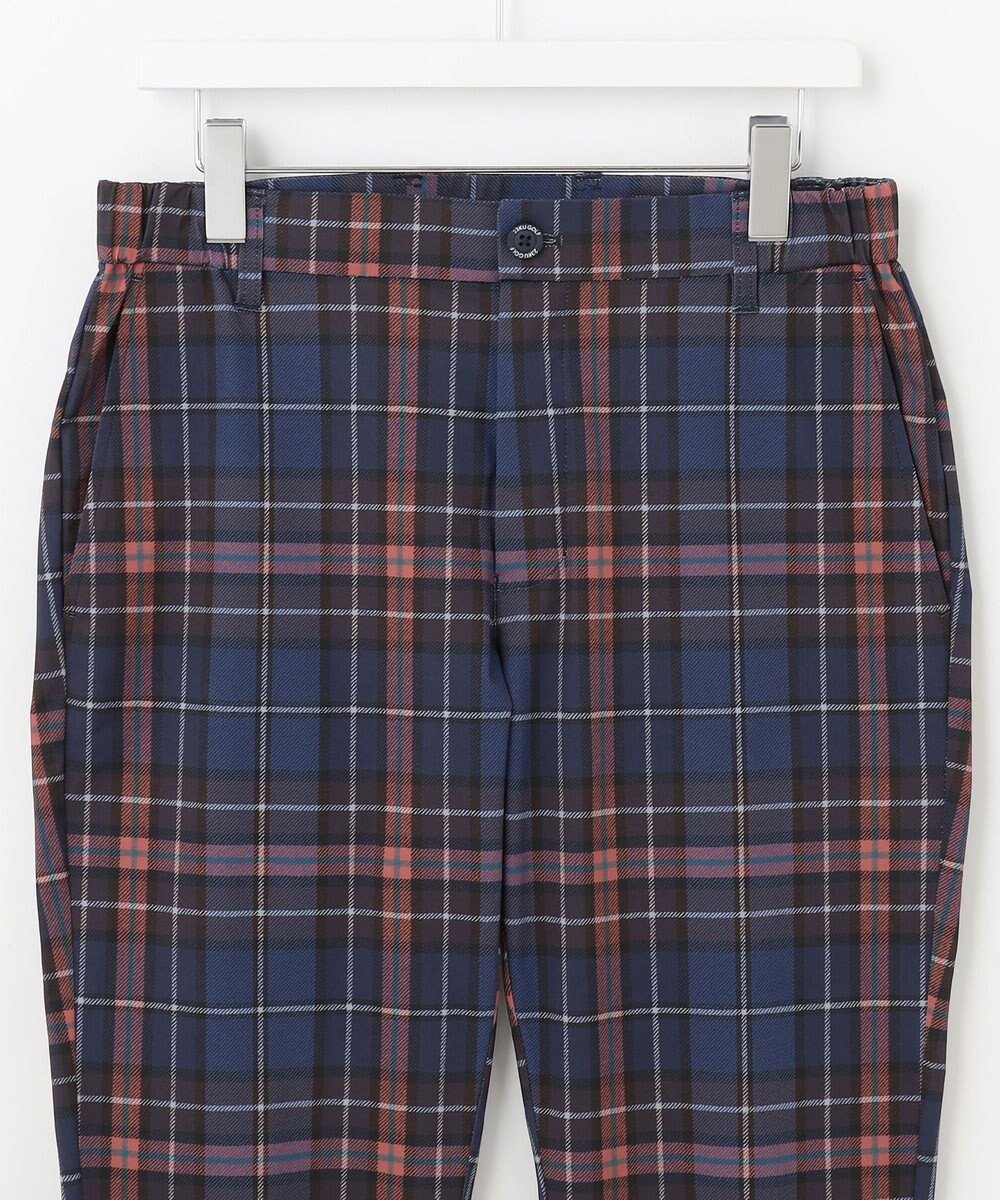 23区GOLF 【MEN】ＴＥＸＢＲＩＤ チェック柄  べーシックシルエットパンツ 
