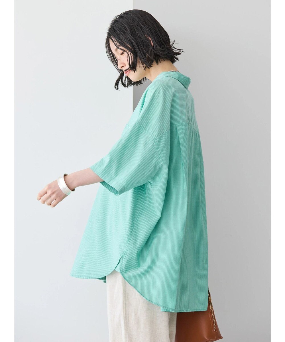 AMERICAN HOLIC 接触冷感＋ＵＶカットＷポケットＢＩＧシャツチュニック 