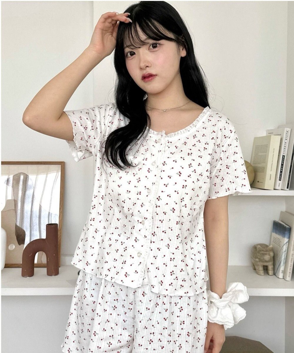 WEGO 総柄セットアップルームウェア 