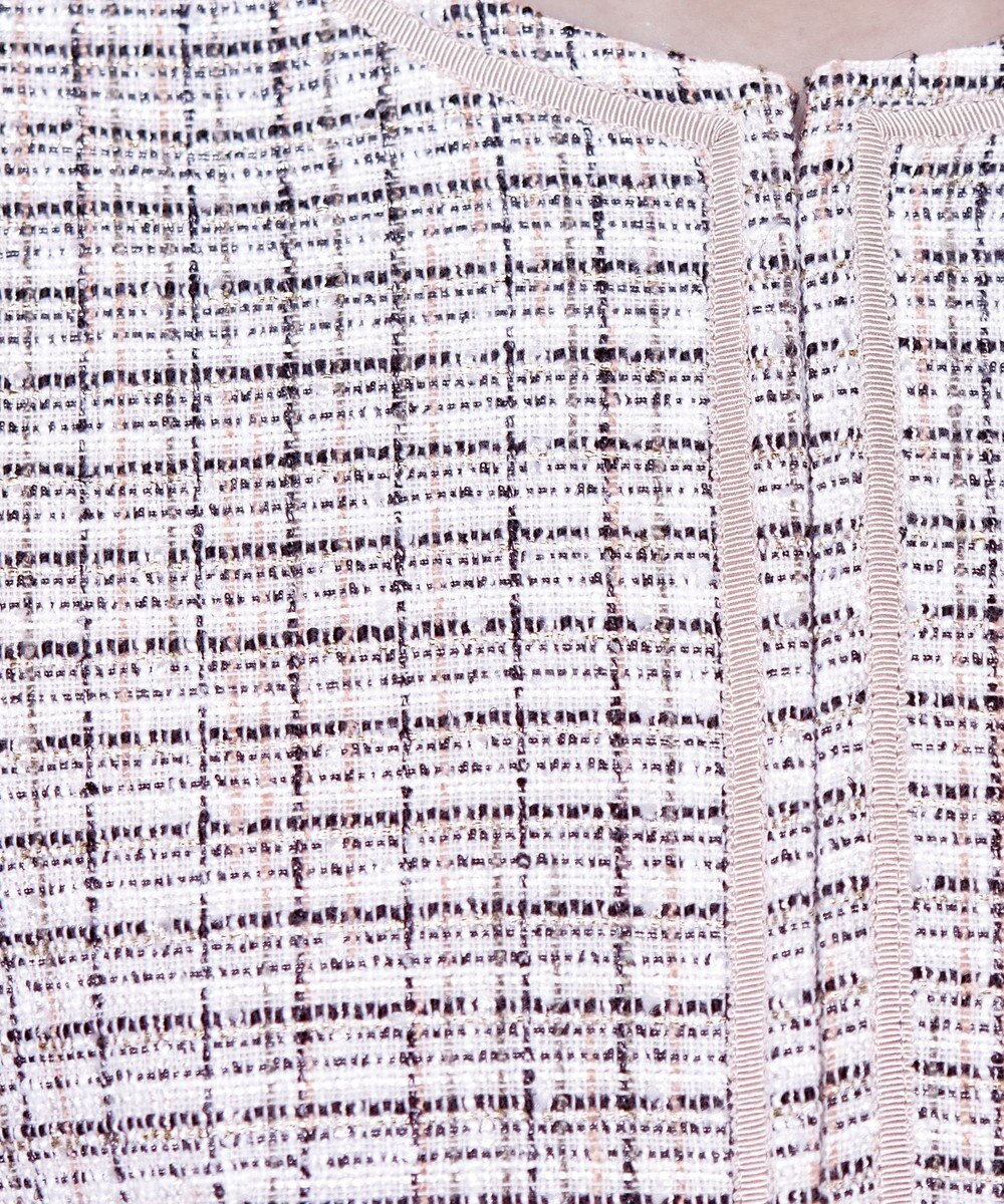 Tiaclasse ラメツイードジャケット 