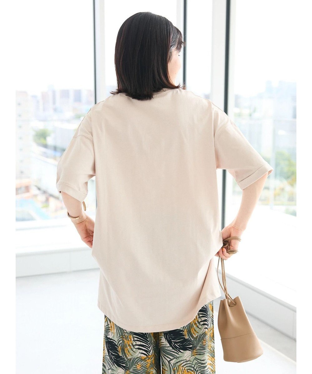 CRAFT STANDARD BOUTIQUE シルケット天竺　スクエアＰＴ　ＢＩＧ　Ｔｅｅ　Ｓ／Ｓ 