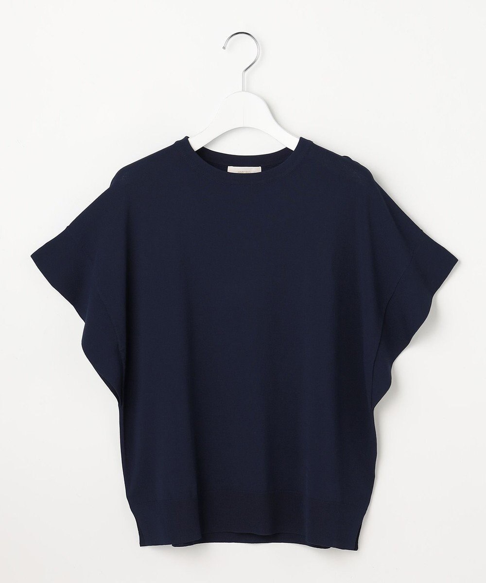 ANY SIS 【アイスタッチ】フレンチスリーブ ニット 