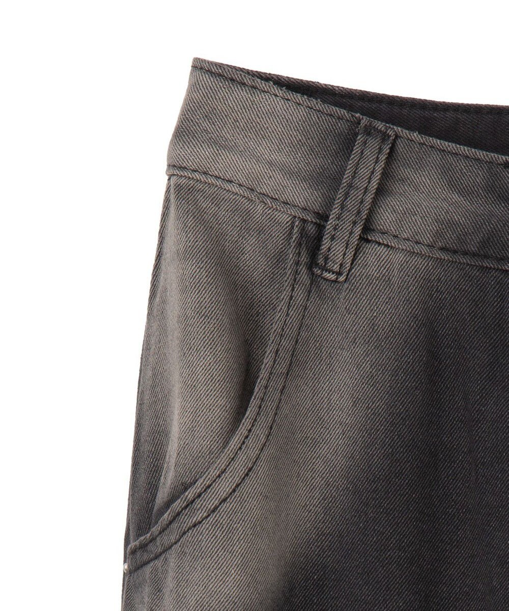 WEGO スリットダメージルーズデニム 