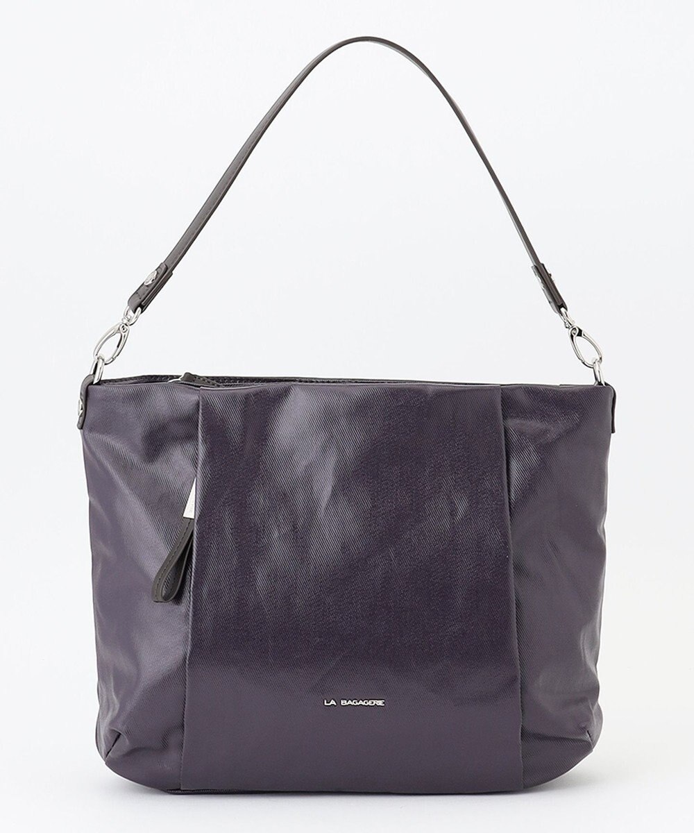 LA BAGAGERIE コーティングキャンバス 2WAYショルダーバッグ 