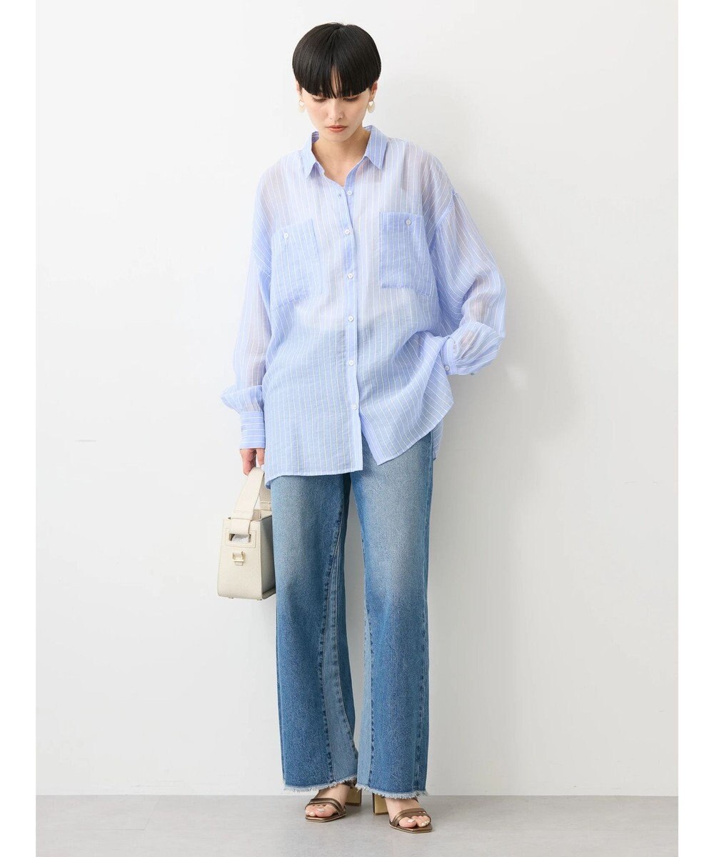 AMERICAN HOLIC シアーＣＯＯＬＷポケットシャツ 