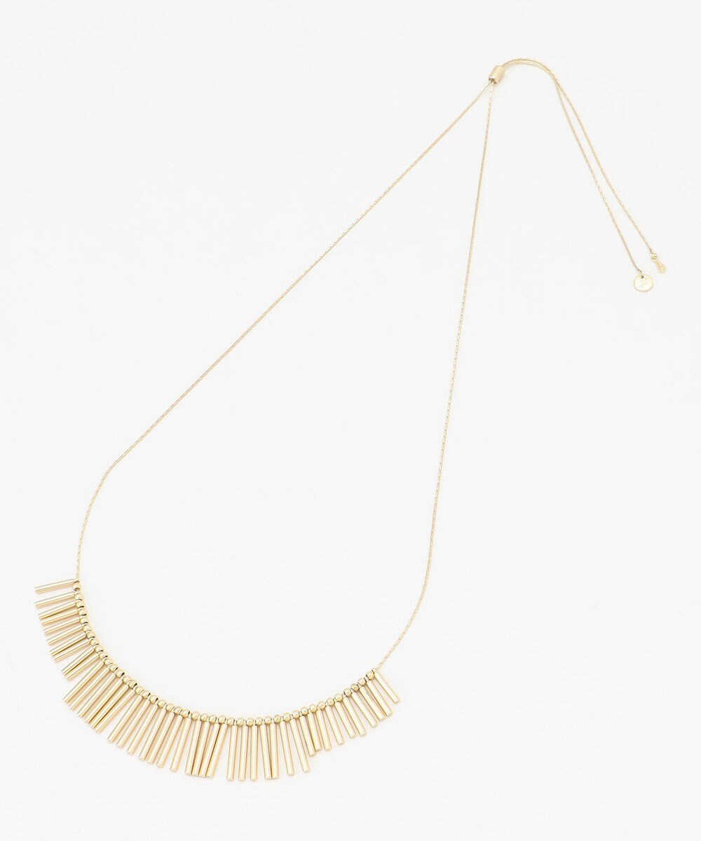 自由区 フリンジメタル ネックレス 