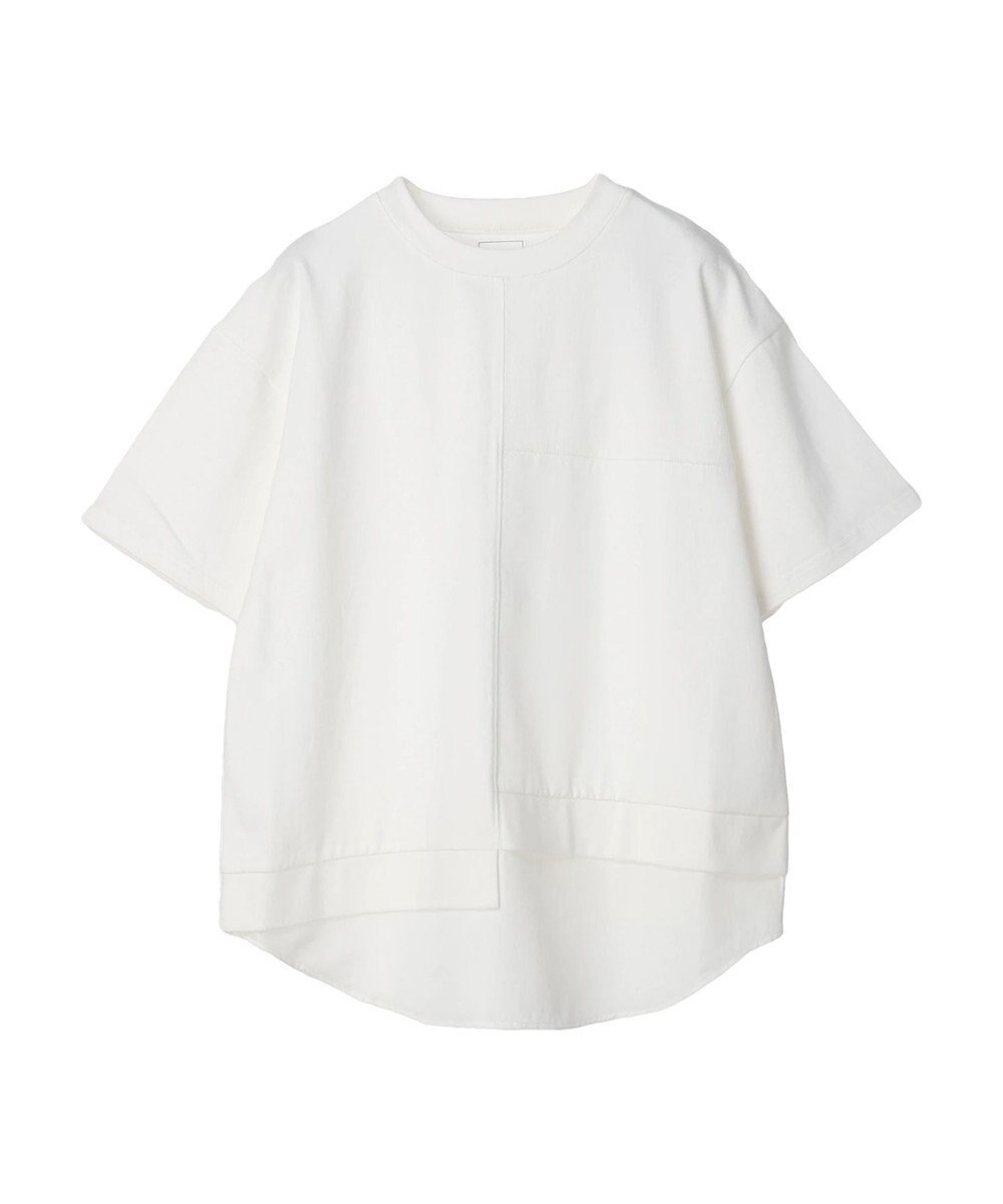 Green Parks 異素材切替ドッキングチュニック 