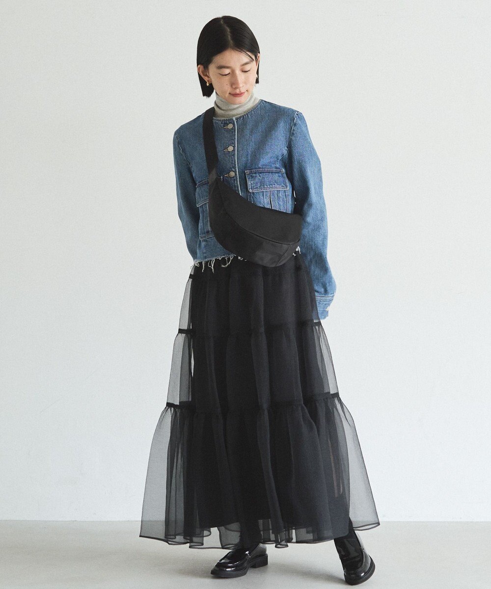 russet ナイロンラウンドショルダーバッグ (CE-1327-WEB) 