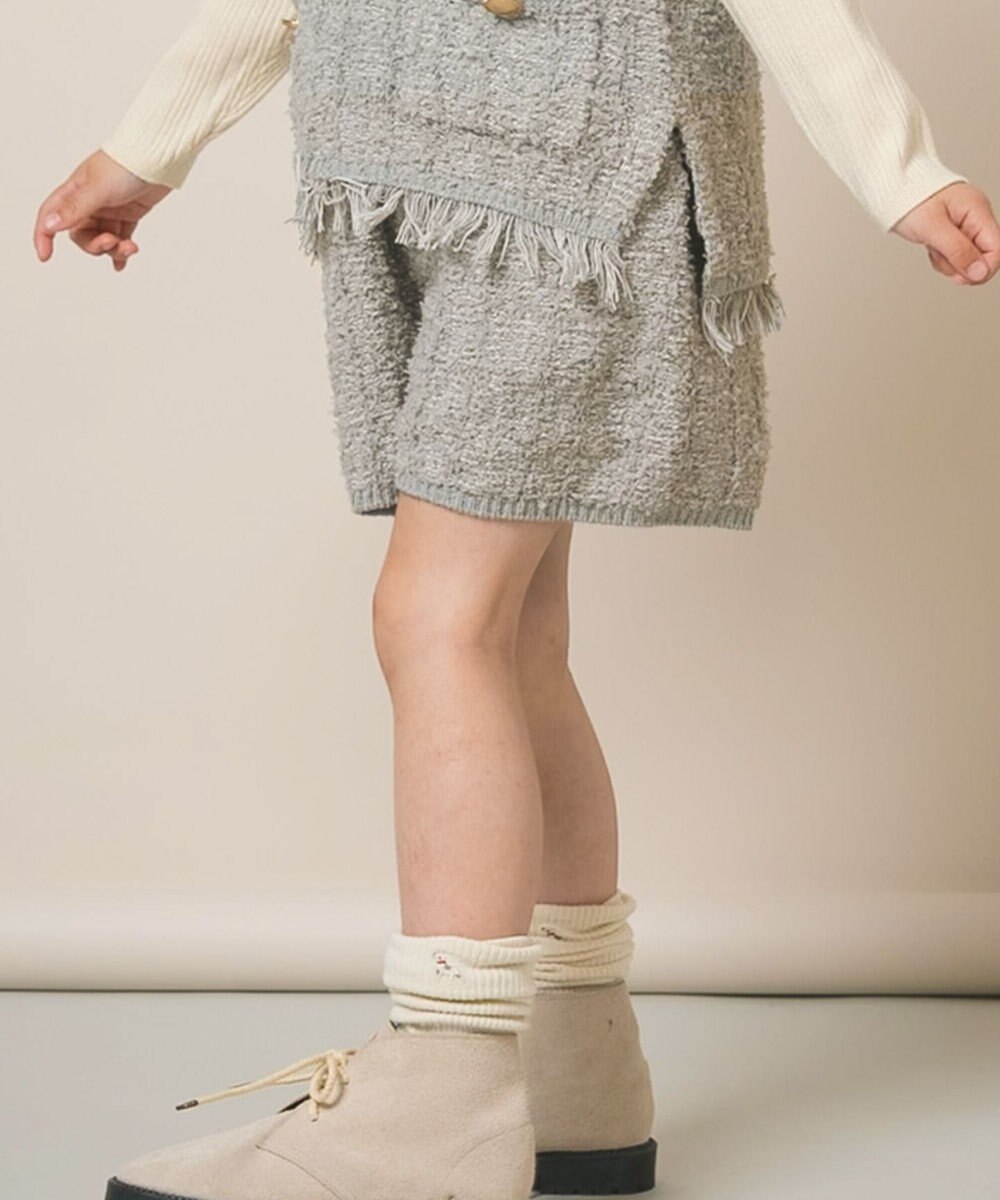 ami amie ツイード風ニットショートパンツ145cm 