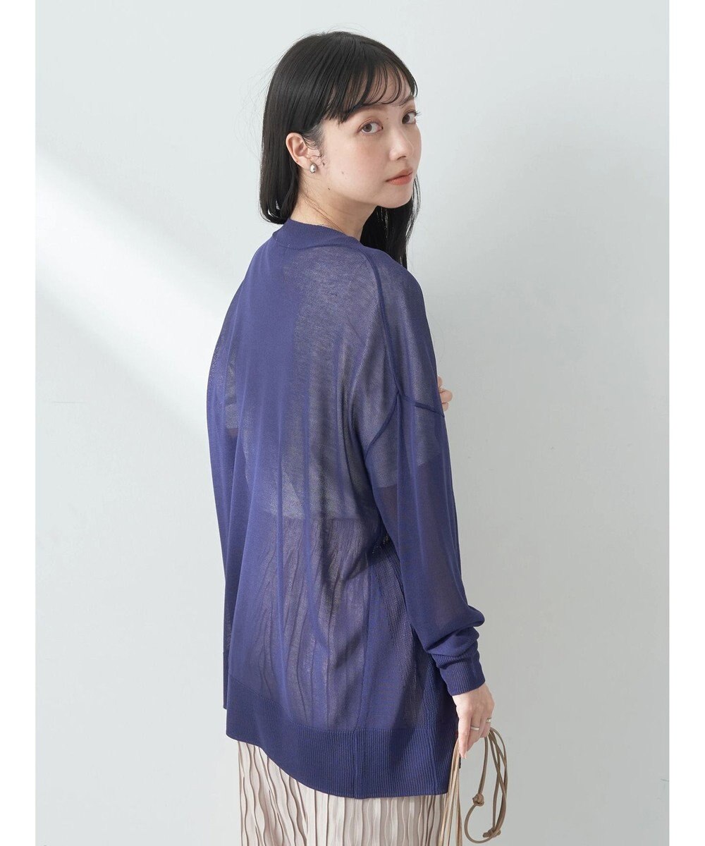 earth music&ecology シアーＢＩＧカーディガン 