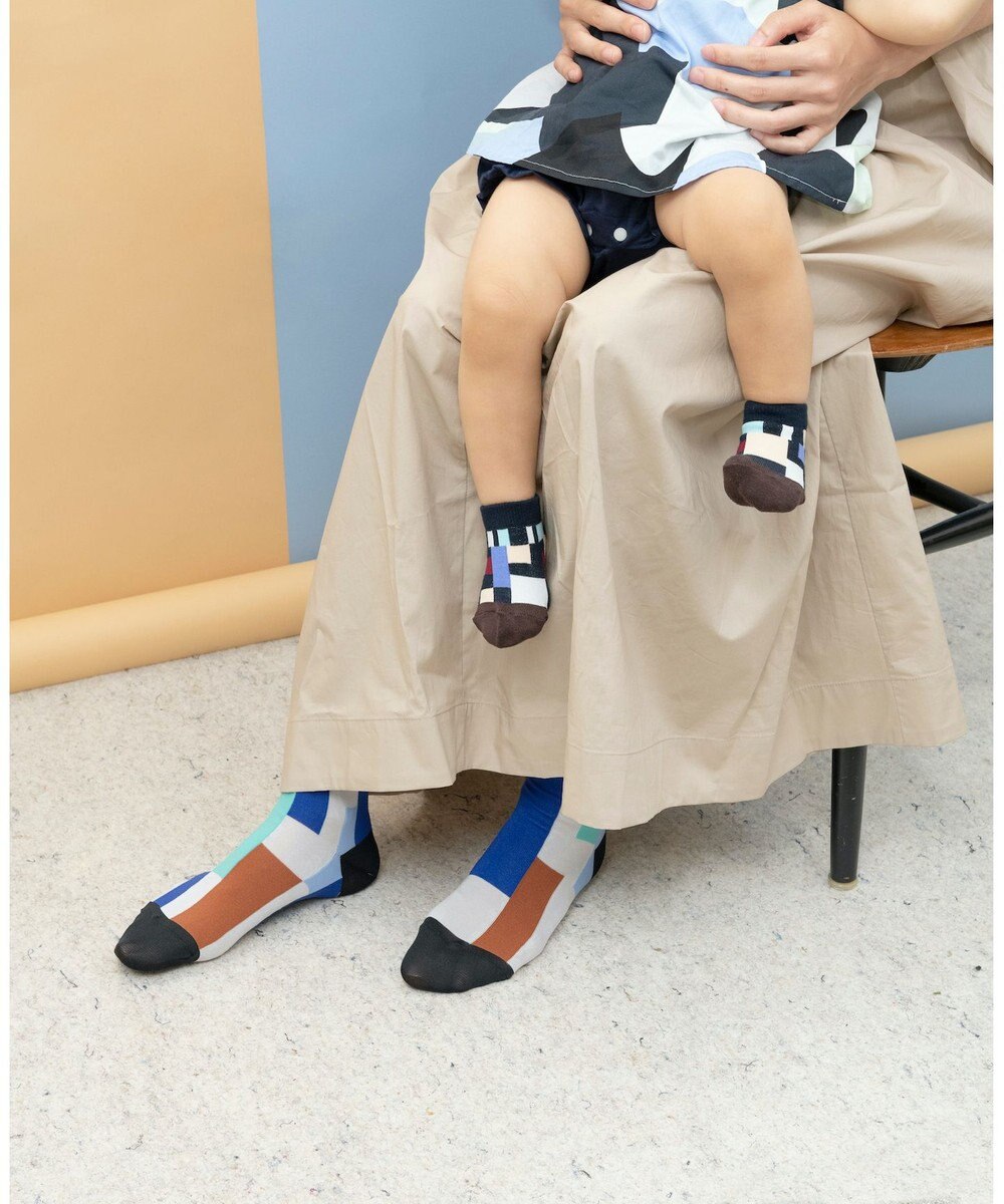 TRICOTE RANDOM PATCH MAMA SOCKS / ランダムパッチママソックス (LADIES) 