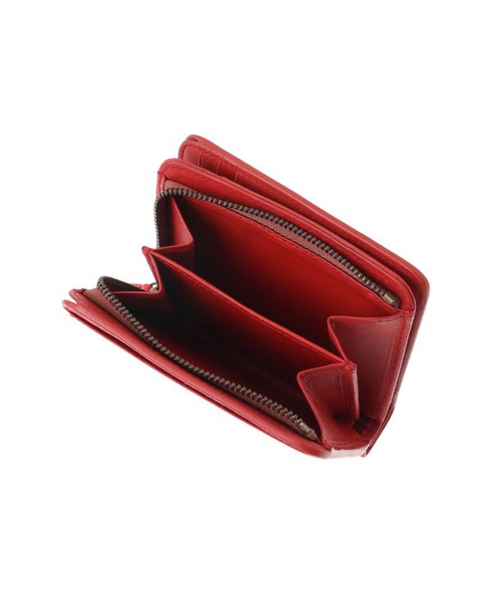 genten ダイヤカットワーク　二つ折り財布 