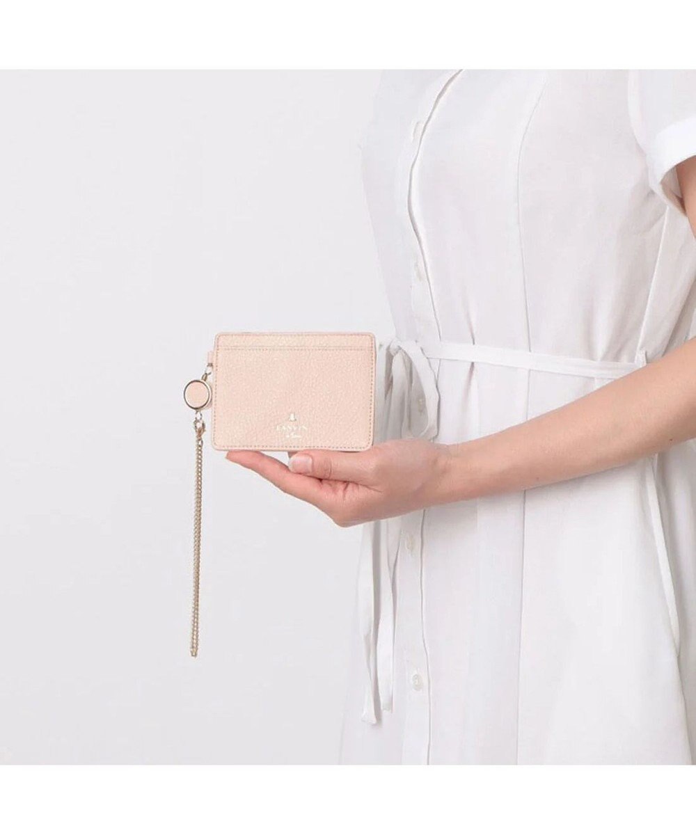 LANVIN en Bleu メラニー リール付きパスケース 