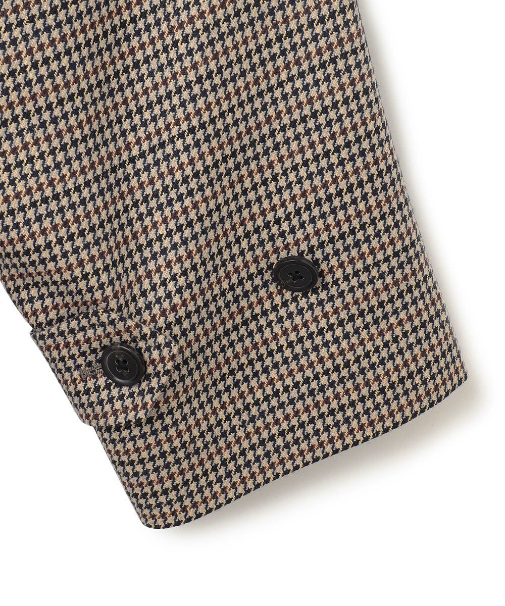 J.PRESS MEN 【J.PRESS ORIGINALS】 SILK TWEED BELTED BALMACAAN COAT / JAPAN MADE 