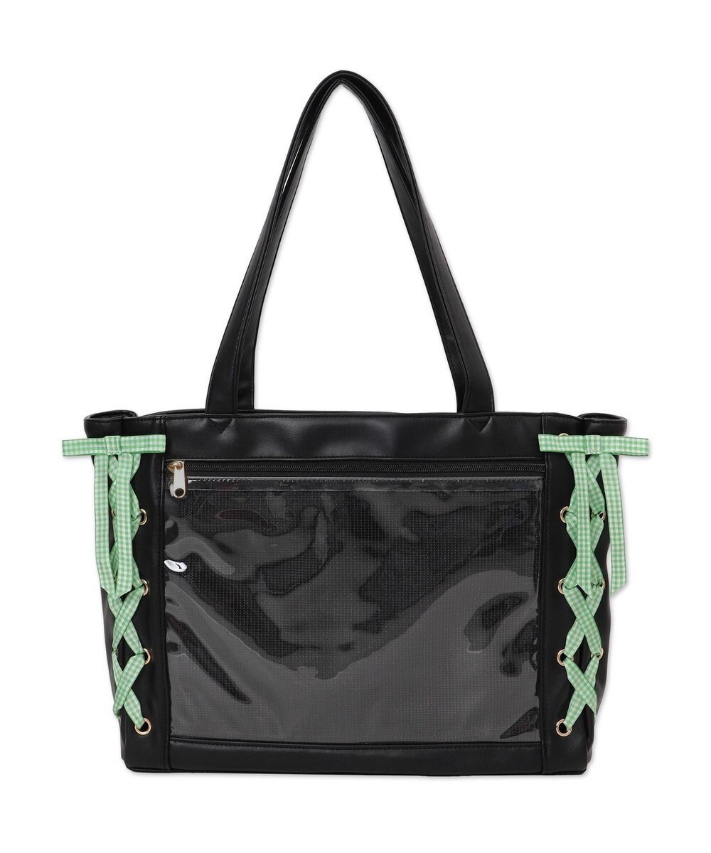 WEGO 【痛バ＆推し活グッズ】レースアップ痛バッグS 