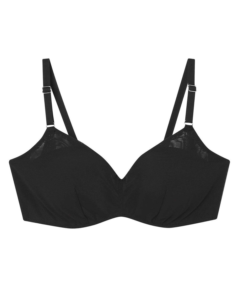 une nana cool 【リニューアル】364ブラ シンプル ノンワイヤーブラ 