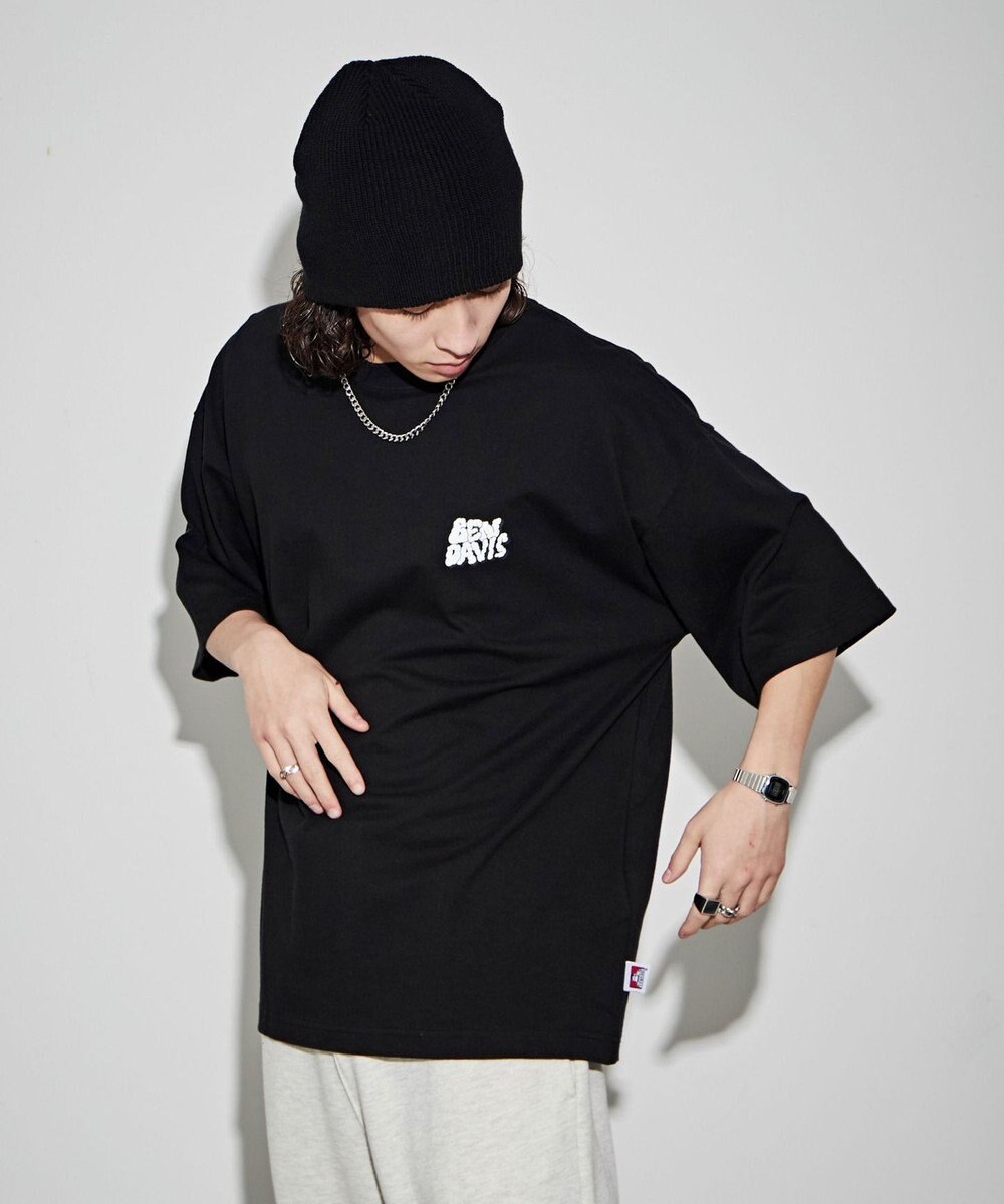 WEGO 【ユニセックス着用ITEM/綿100％/SMLサイズ】別注ベンデイビスプランプロゴT 