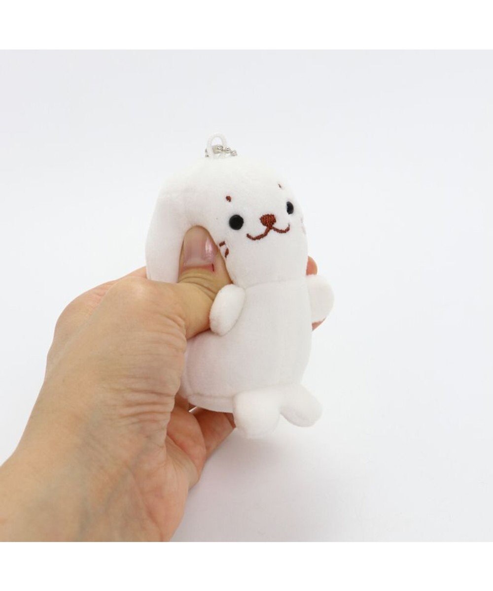 Mother garden しろたん お座り マスコットキーホルダー 8cm 