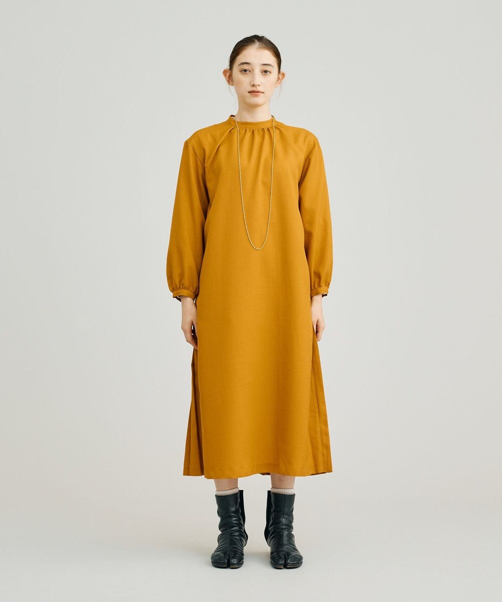 J.PRESS YORK STREET 【WOMEN】バックプリーツ ワンピース 