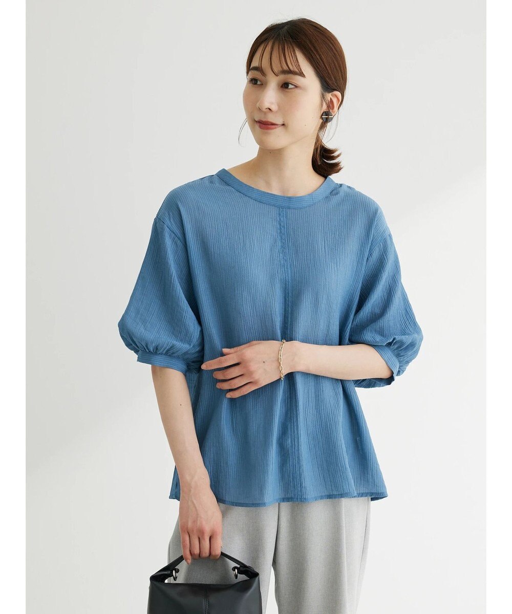 Green Parks ・ＥＬＥＮＣＡＲＥ　ＤＵＥ　バルーンスリーブブラウス 