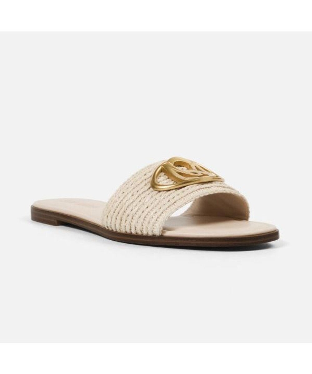 STEVE MADDEN KORA20オーバルロゴモチーフフラットサンダル 