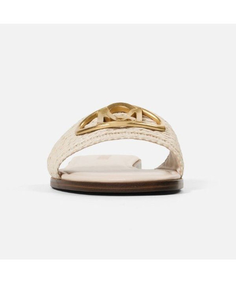 STEVE MADDEN KORA20オーバルロゴモチーフフラットサンダル 