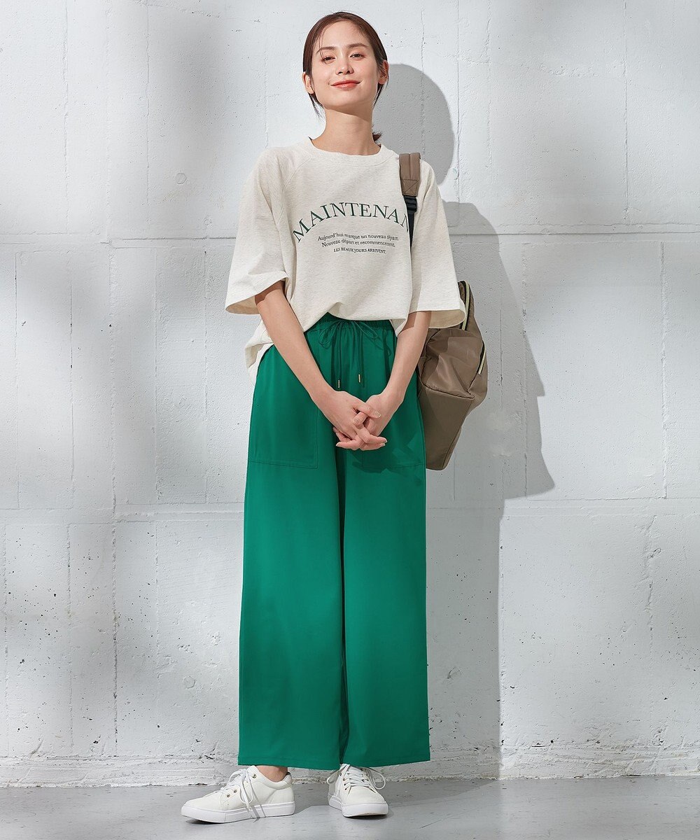 ANY 【UVケア/洗濯機可】ロゴスウェットプルオーバー 