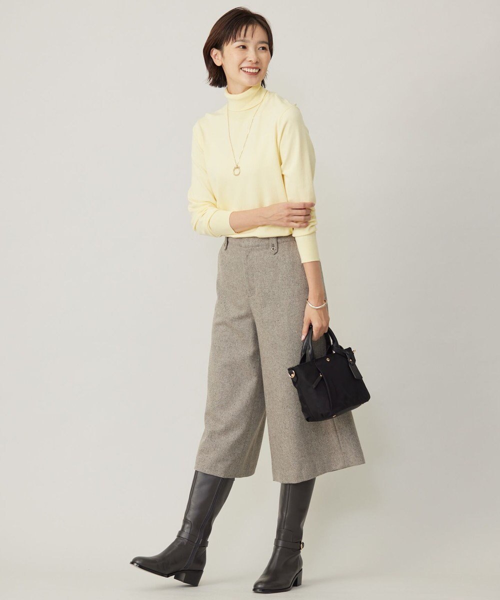 J.PRESS LADIES L 【ご好評につき新色追加！・WEB限定カラーあり・洗える】PRINCE タートルネック ニット 