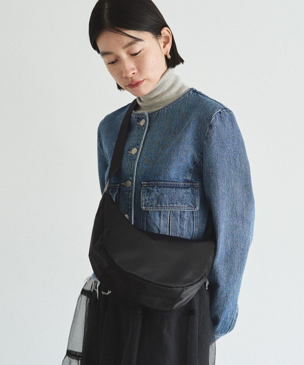 russet ナイロンラウンドショルダーバッグ (CE-1327-WEB) 