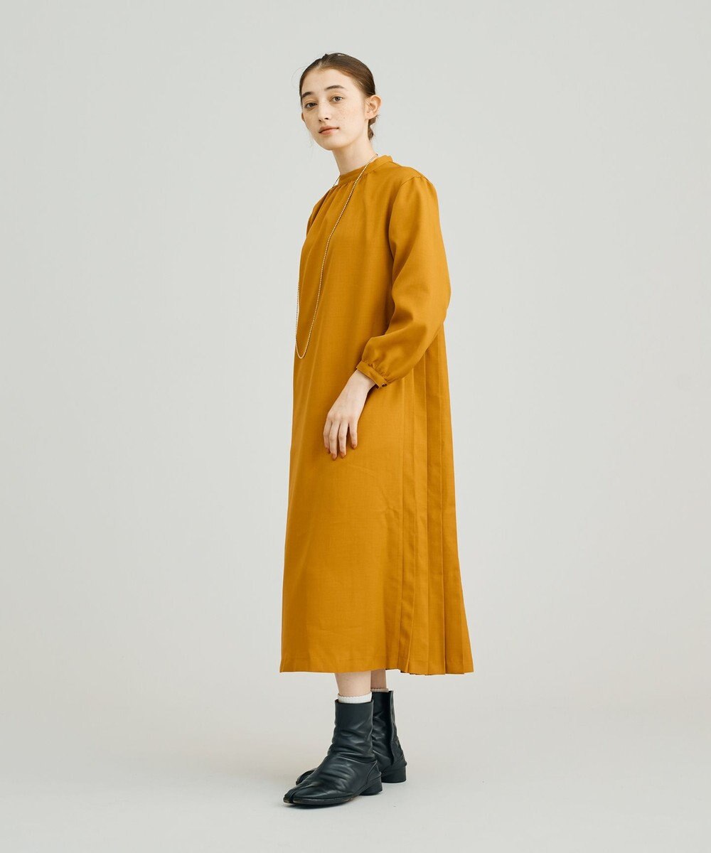 J.PRESS YORK STREET 【WOMEN】バックプリーツ ワンピース 