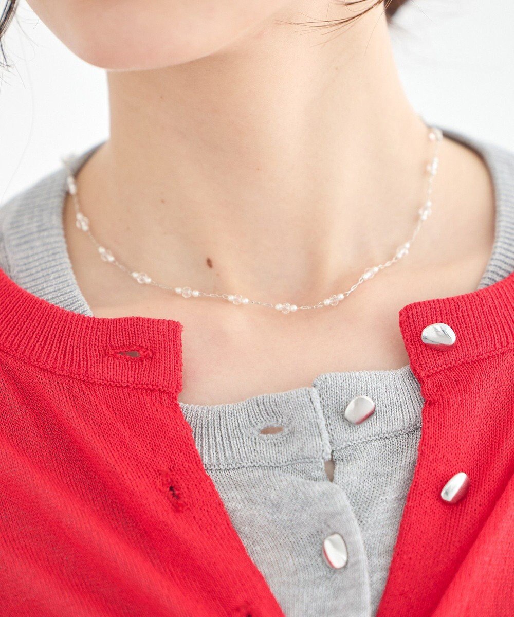 earth music&ecology プチビーズＭＩＸネックレス 