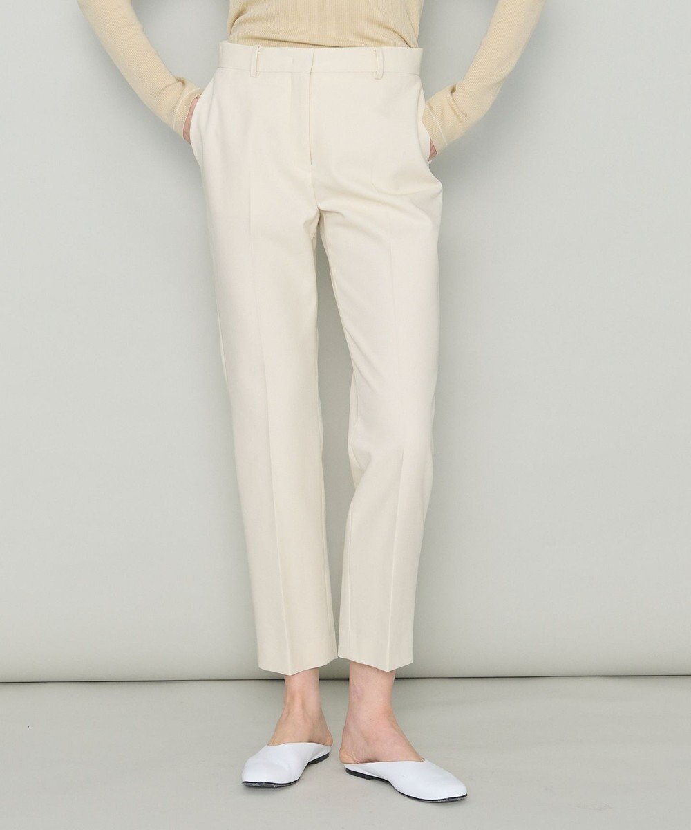 JOSEPH 【洗える】オーガニックツイル　テーパードトラウザーズ 