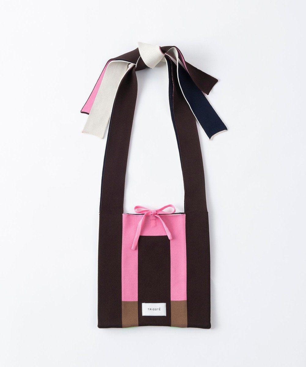 TRICOTE 【アレンジ自在】　配色アレンジノットバッグ 