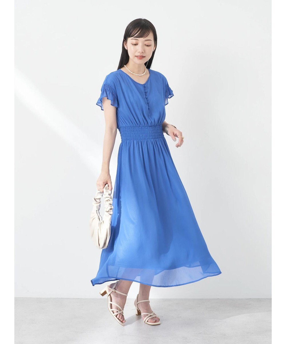 earth music&ecology シャーリングワンピース 