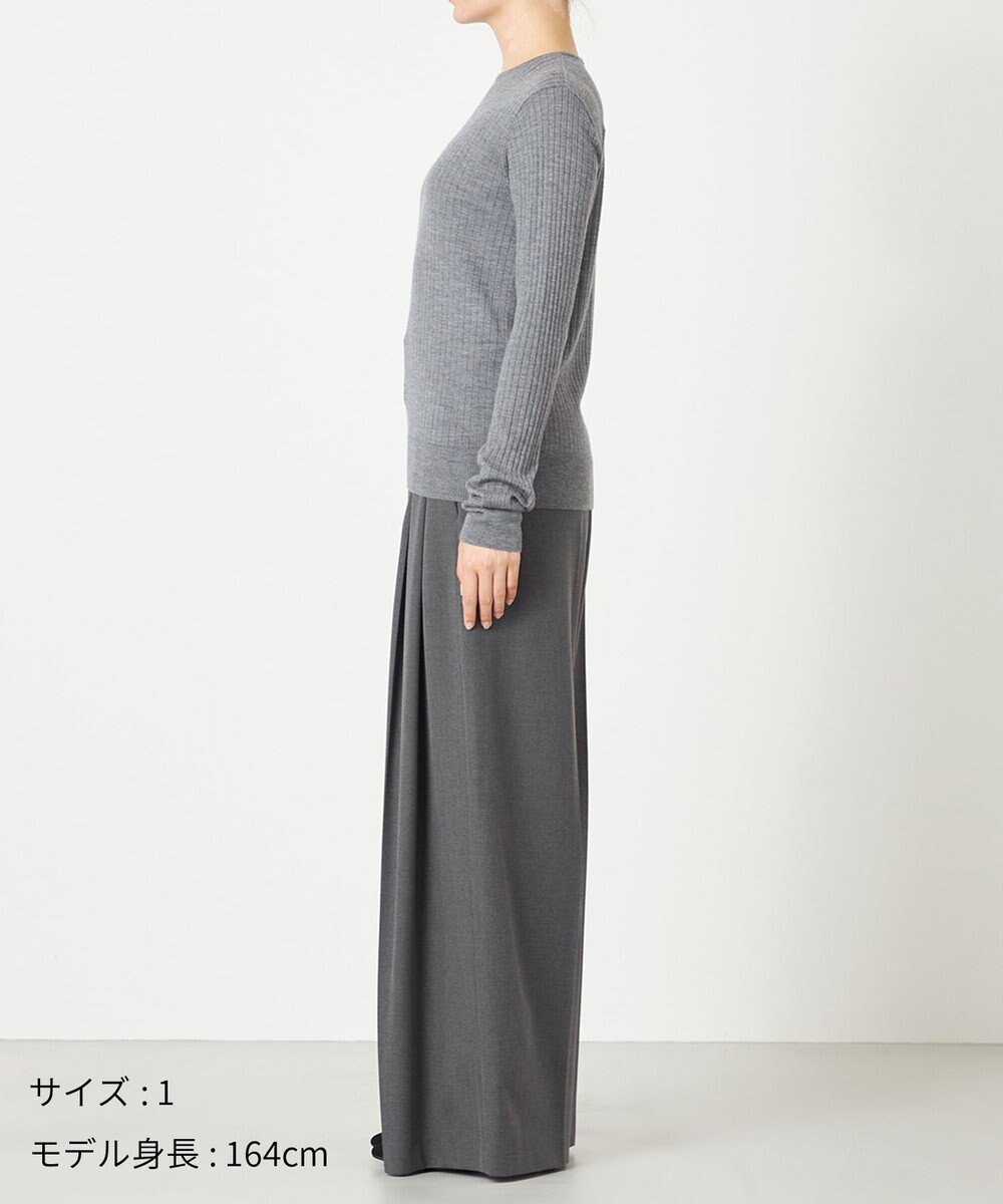 NAVE 【Nave・手洗い可】リュクスウール クルーネックニット 