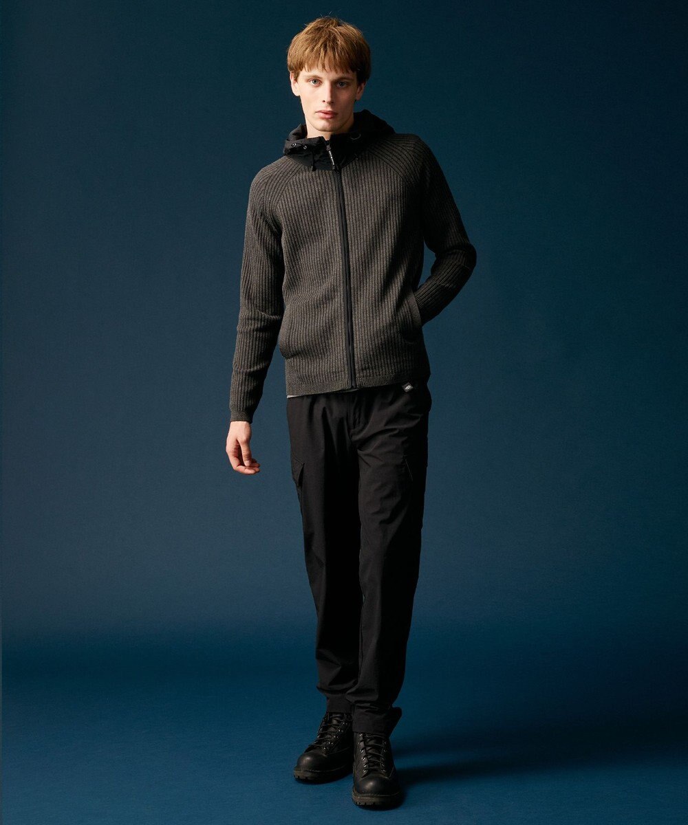 JOSEPH ABBOUD MOUNTAIN 【MADE IN JAPAN】ダイヤモンドワッフル 長袖 アウトドア Tシャツ 