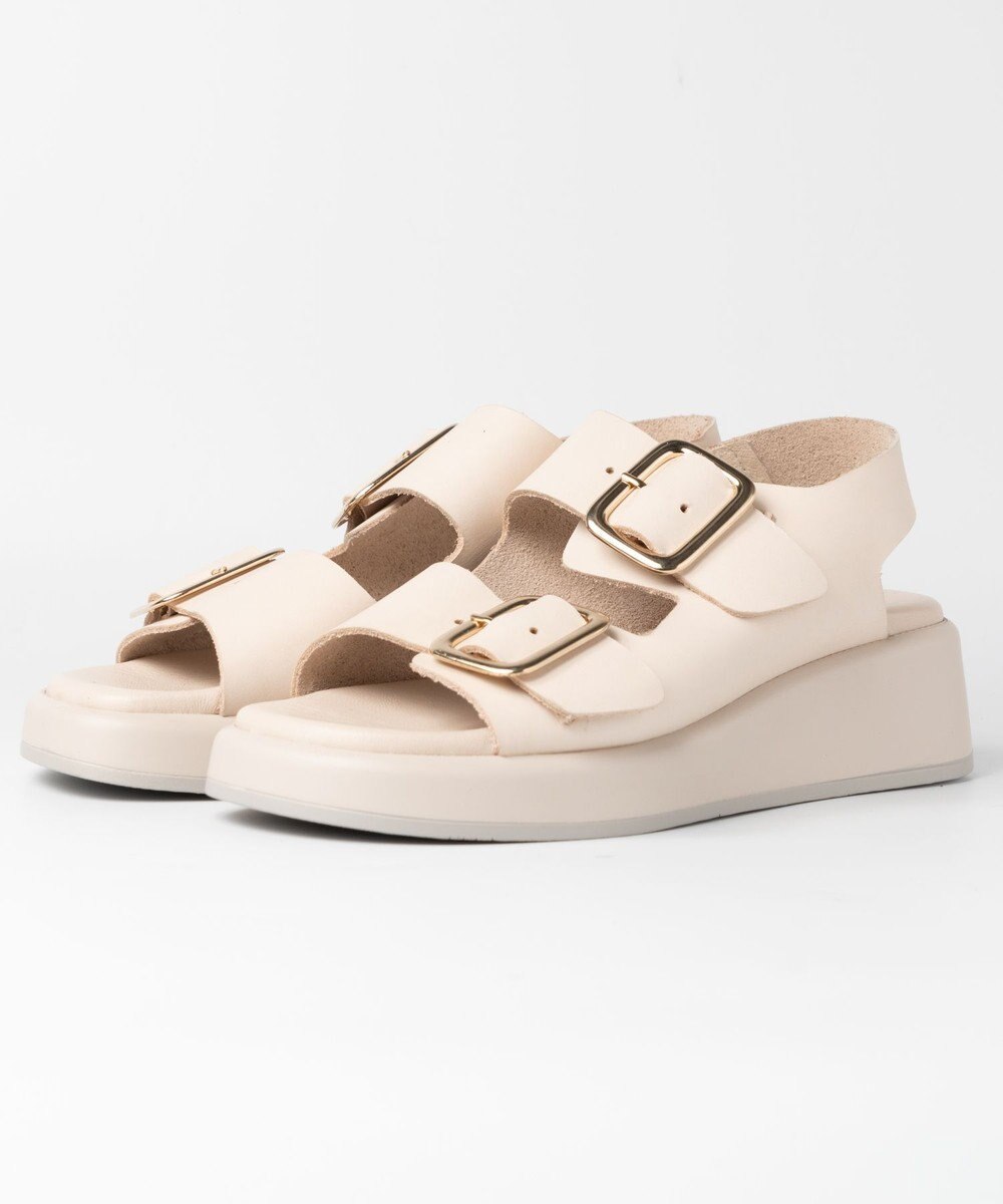 BONTRE 【BONTRE/ボントレ】厚底ダブルベルトサンダル/40353-US 