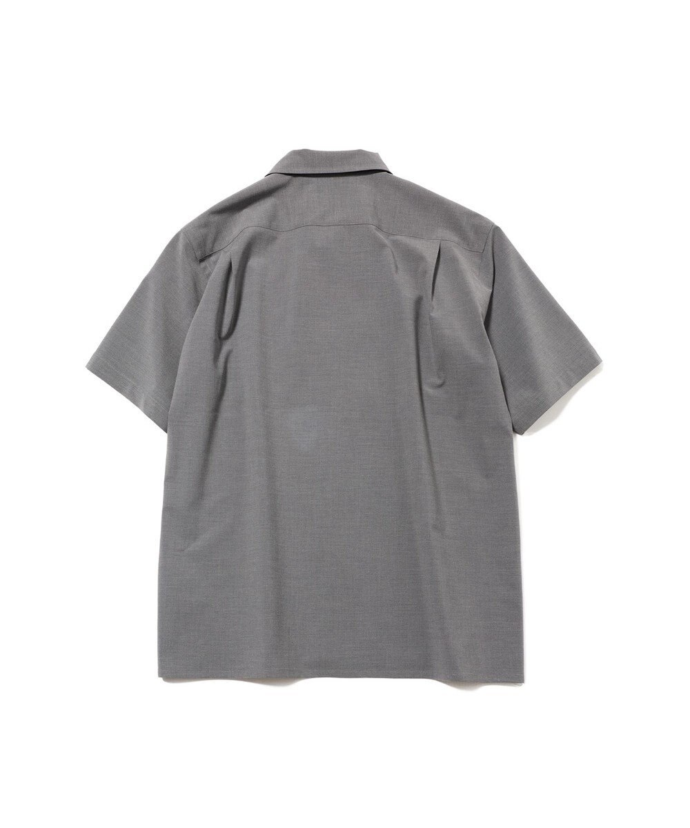J.PRESS MEN 【J.PRESS ORIGINALS】【UNISEX】Toropical Open Half Sleeve Shirt / Baggy-Fit 