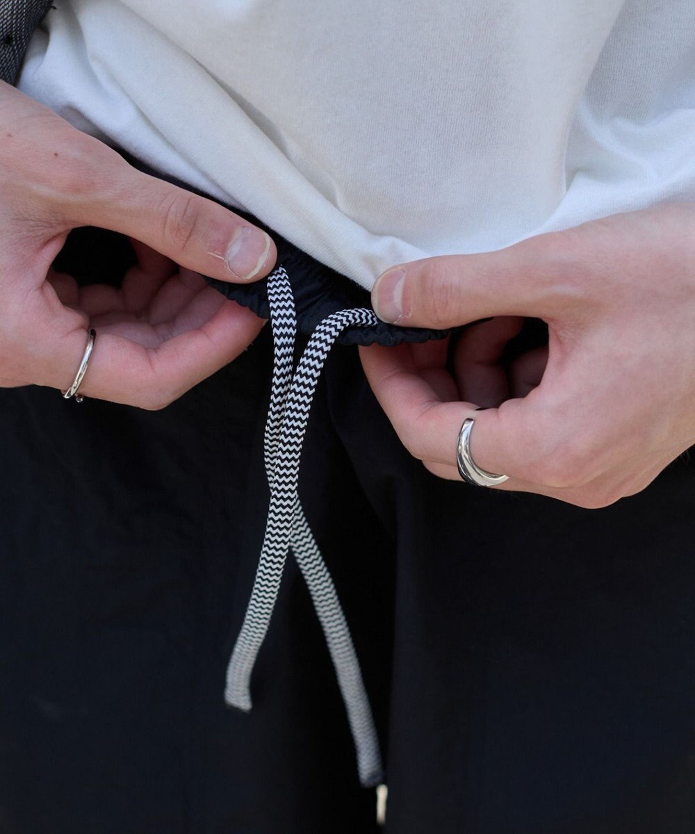 WEGO 【ウエストゴム/紐/速乾/洗濯可/SMLサイズ展開】ナイロンイージーショーツ 