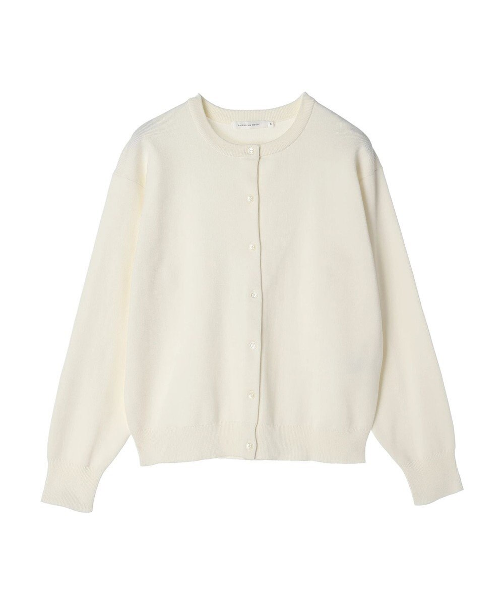 AMERICAN HOLIC エコカルットクルーネックカーディガン 