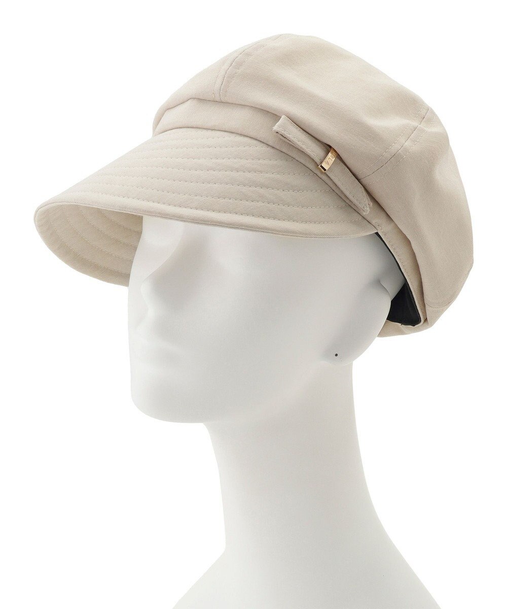 MOONBAT 【日本製/サイズ調整】フルラ (FURLA) ロゴリボンキャスケット 